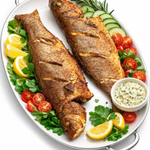 Poisson braisé entier (Samedi)