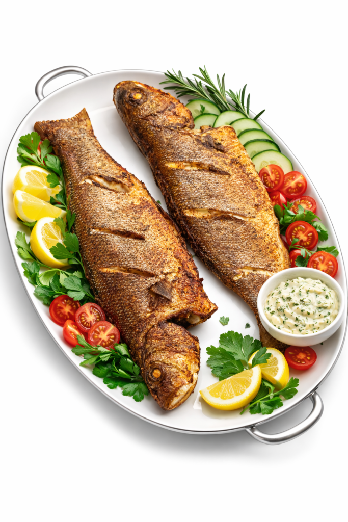 Poisson braisé entier (Samedi)