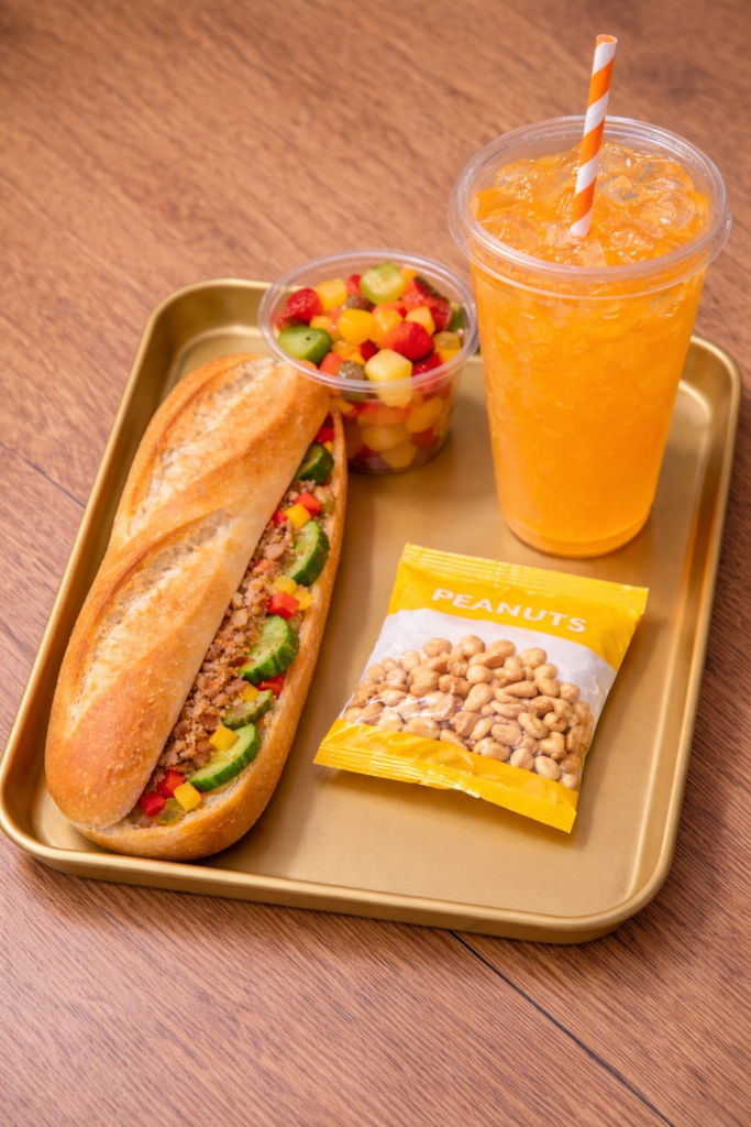 Menu sandwich poisson